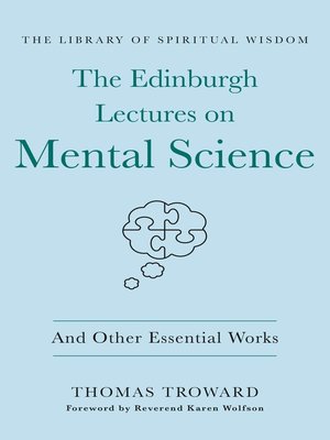 cover image of The Edinburgh Lectures on Mental Science: And Other Essential Works